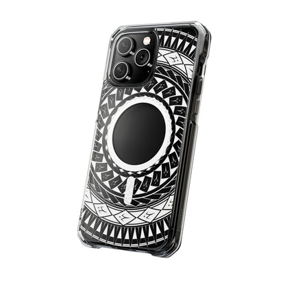 PasifikaOne MagSafe iPhone ClearCase - Samoan Spear - AU/NZ/USA - The Koko Samoa