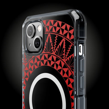 PasifikaOne MagSafe iPhone ClearCase - Tongan Redleaf - AU/NZ/USA - The Koko Samoa