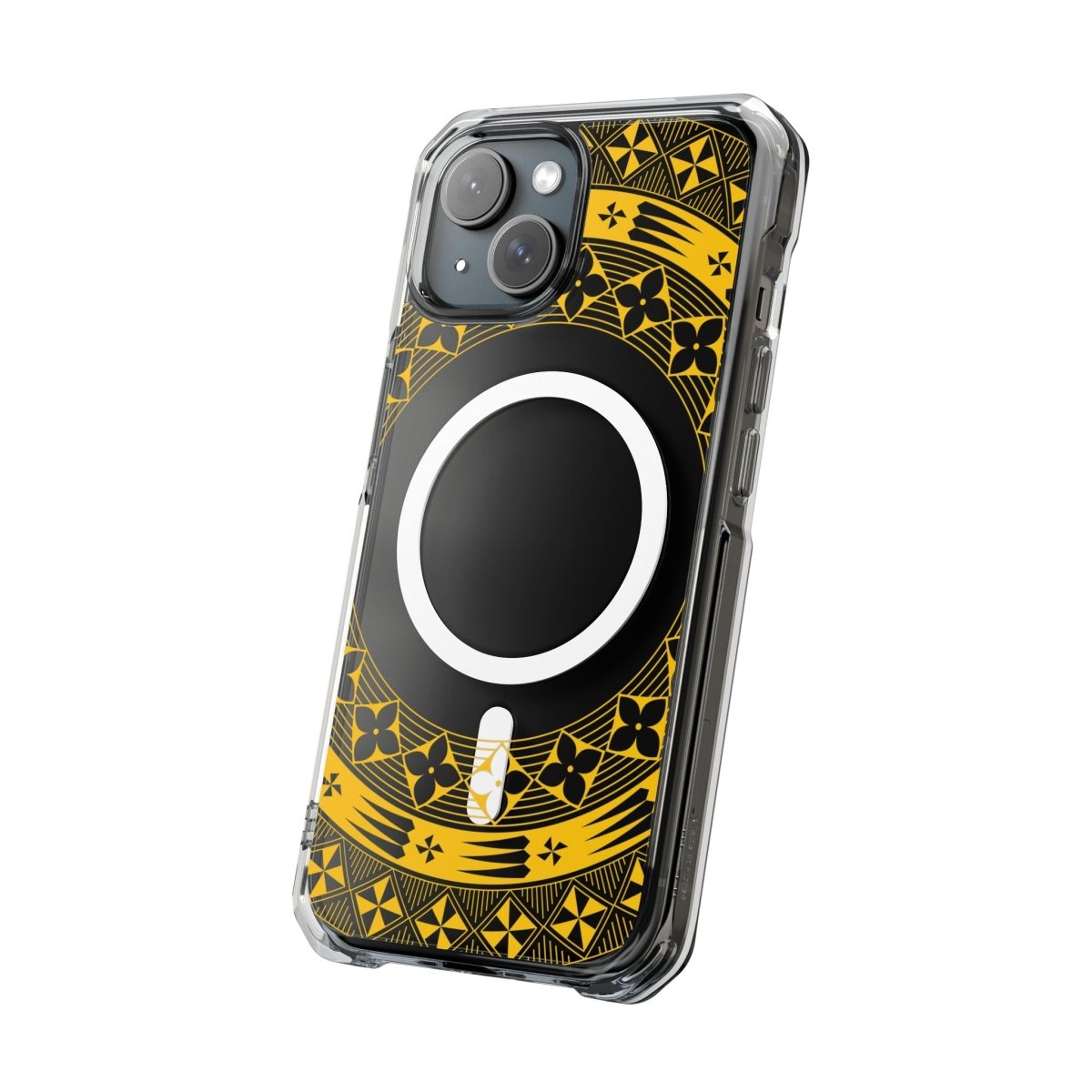 PasifikaOne MagSafe iPhone ClearCase - Tongan Yellow - AU/NZ/USA - The Koko Samoa