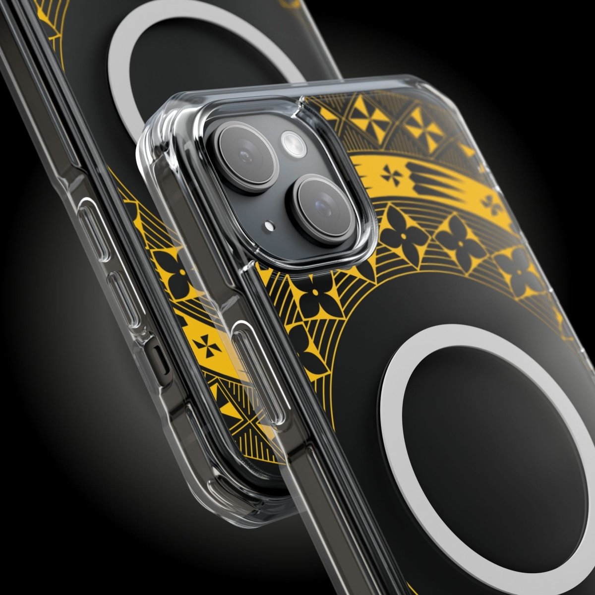 PasifikaOne MagSafe iPhone ClearCase - Tongan Yellow - AU/NZ/USA - The Koko Samoa