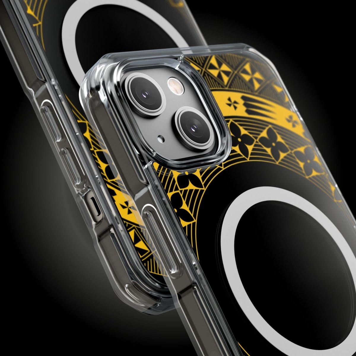 PasifikaOne MagSafe iPhone ClearCase - Tongan Yellow - AU/NZ/USA - The Koko Samoa