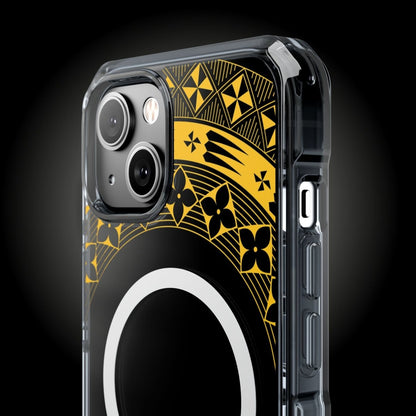 PasifikaOne MagSafe iPhone ClearCase - Tongan Yellow - AU/NZ/USA - The Koko Samoa