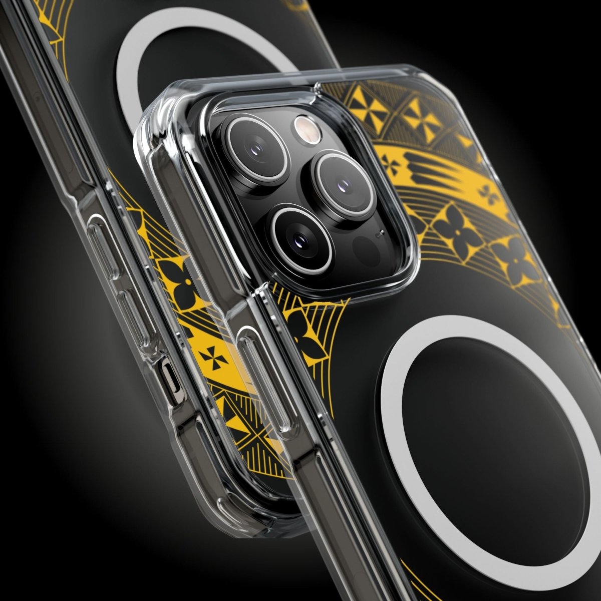 PasifikaOne MagSafe iPhone ClearCase - Tongan Yellow - AU/NZ/USA - The Koko Samoa