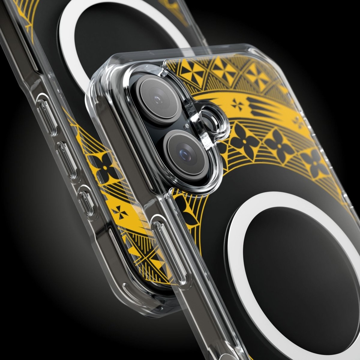 PasifikaOne MagSafe iPhone ClearCase - Tongan Yellow - AU/NZ/USA - The Koko Samoa