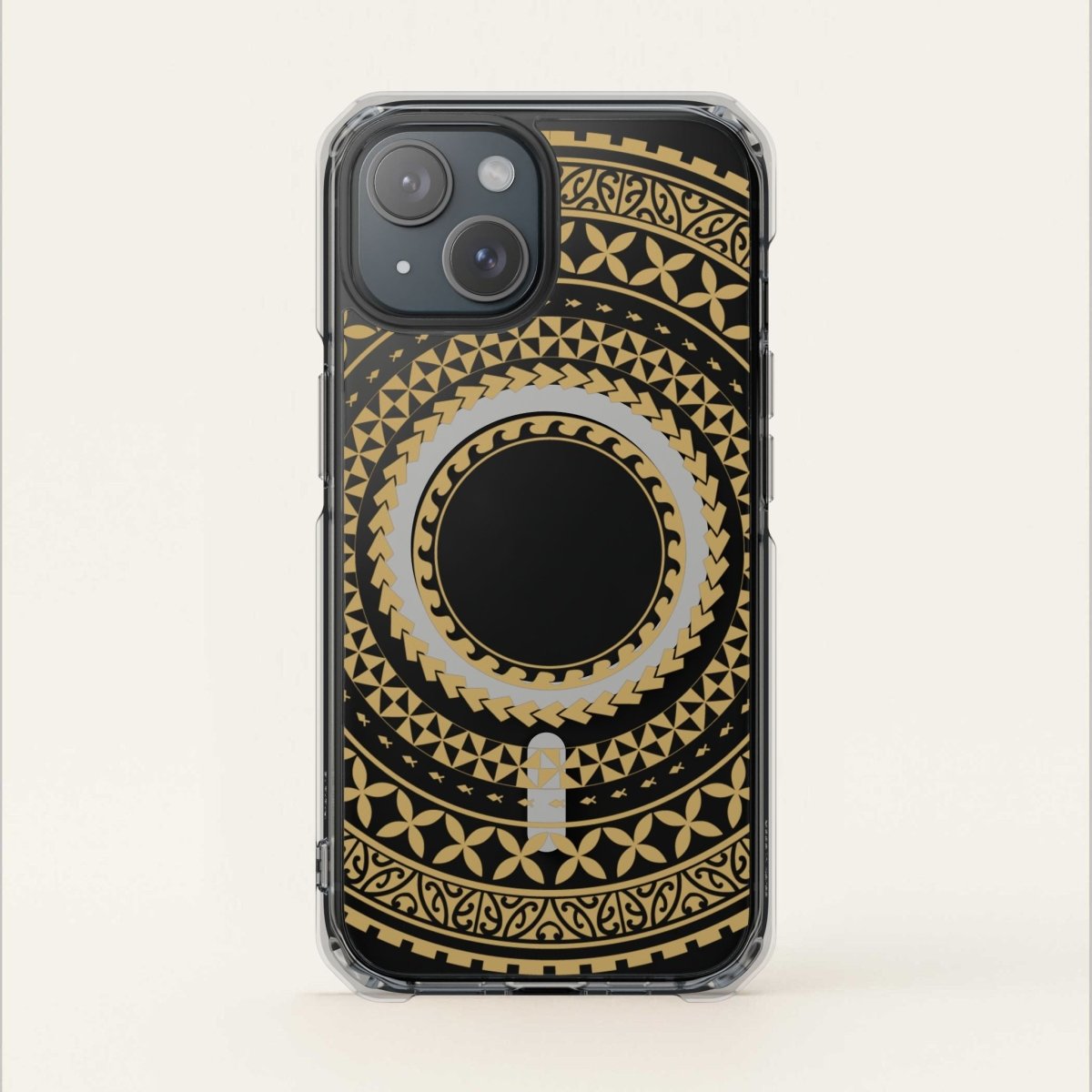 PasifikaOne MagSafe iPhone ClearCase - United Gold - AU/NZ/USA - The Koko Samoa