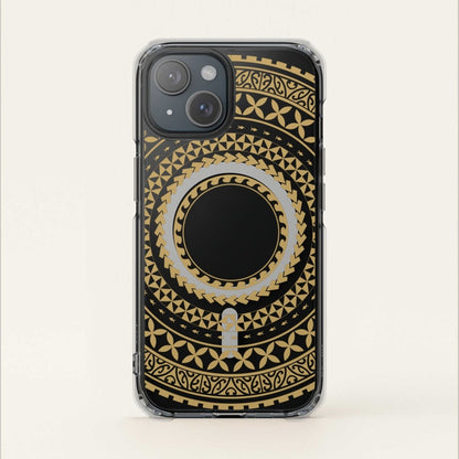 PasifikaOne MagSafe iPhone ClearCase - United Gold - AU/NZ/USA - The Koko Samoa
