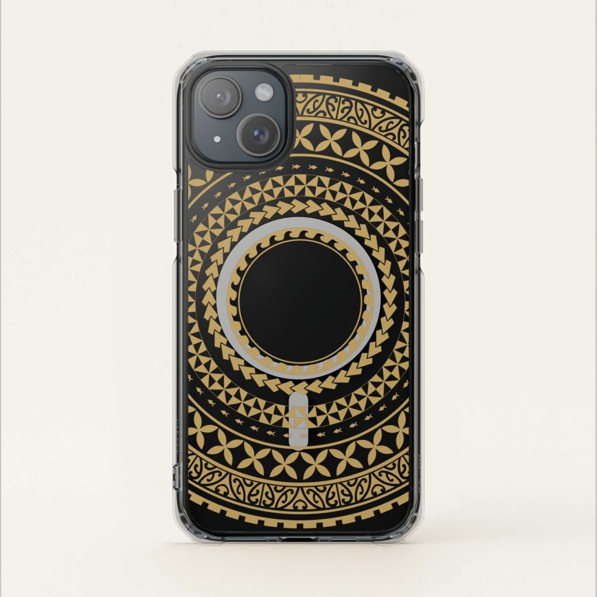 PasifikaOne MagSafe iPhone ClearCase - United Gold - AU/NZ/USA - The Koko Samoa