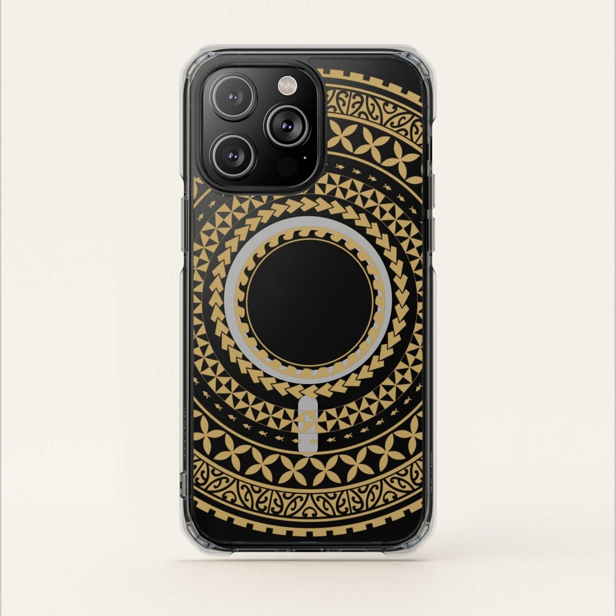 PasifikaOne MagSafe iPhone ClearCase - United Gold - AU/NZ/USA - The Koko Samoa