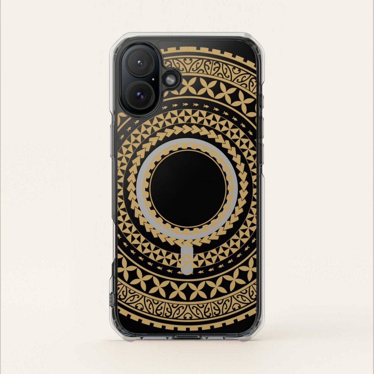PasifikaOne MagSafe iPhone ClearCase - United Gold - AU/NZ/USA - The Koko Samoa