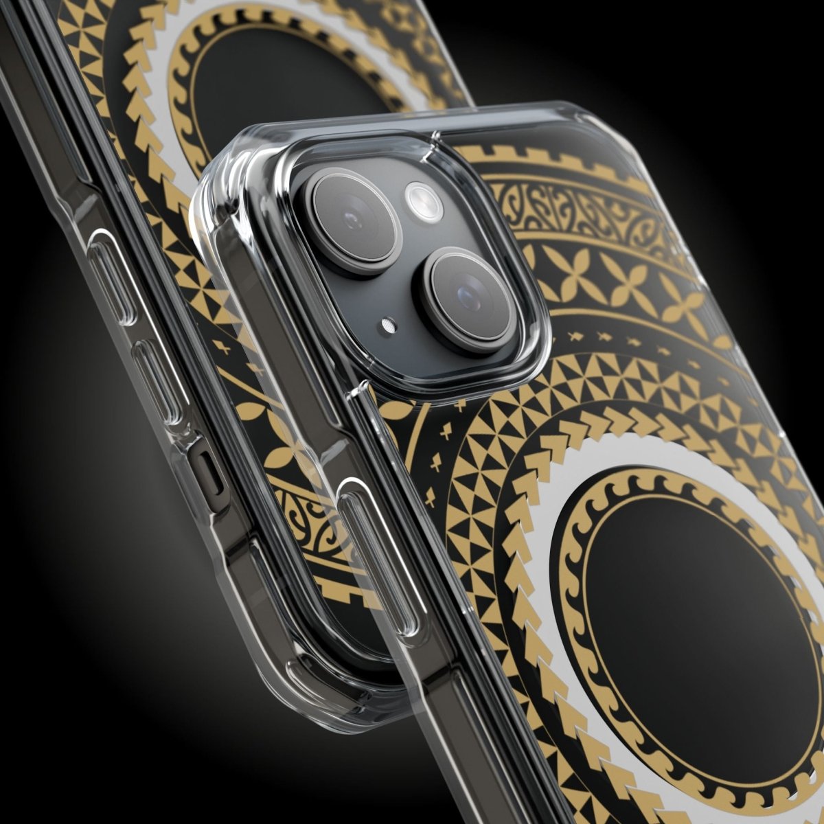 PasifikaOne MagSafe iPhone ClearCase - United Gold - AU/NZ/USA - The Koko Samoa