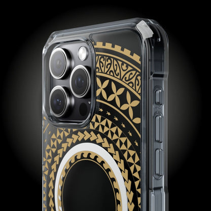 PasifikaOne MagSafe iPhone ClearCase - United Gold - AU/NZ/USA - The Koko Samoa