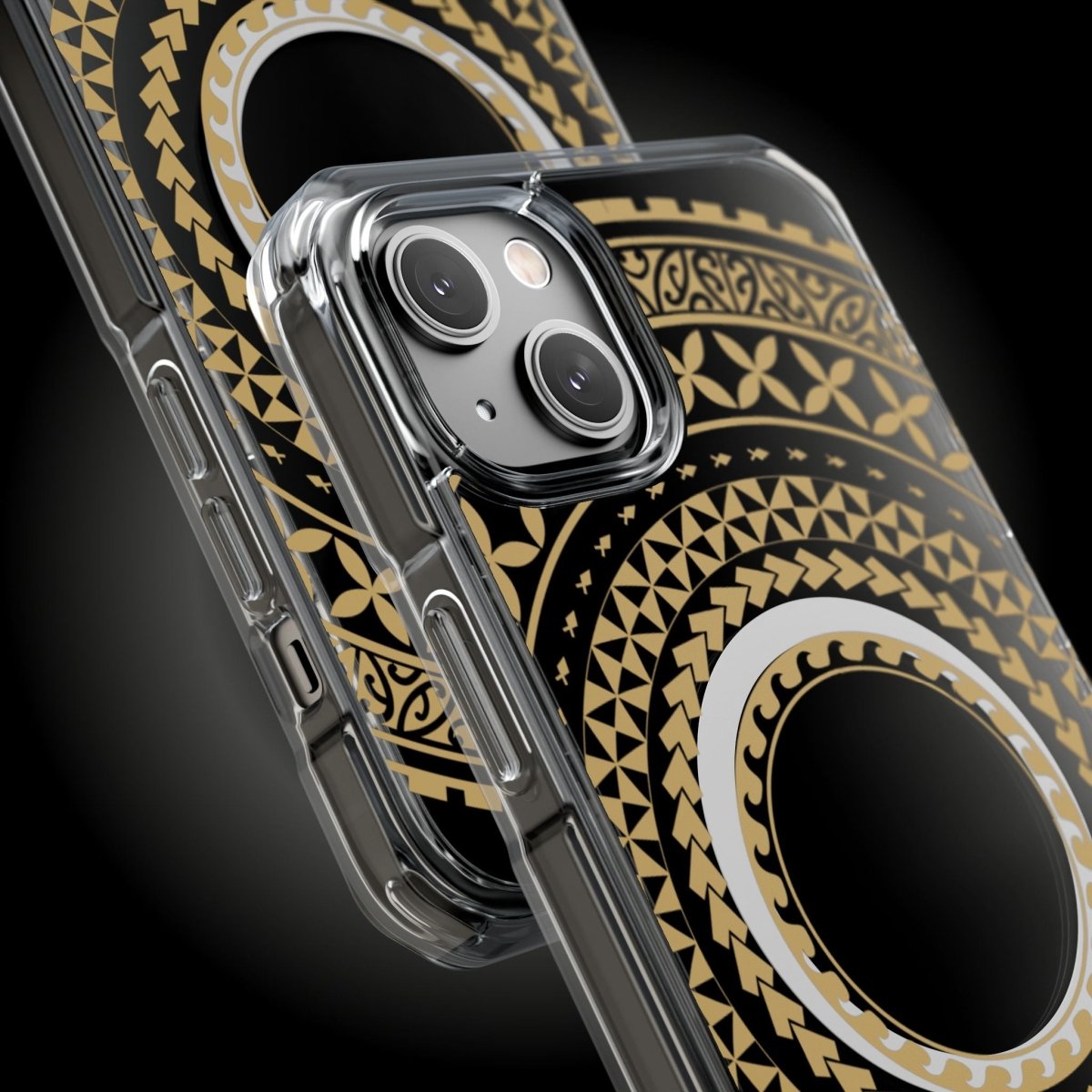 PasifikaOne MagSafe iPhone ClearCase - United Gold - AU/NZ/USA - The Koko Samoa
