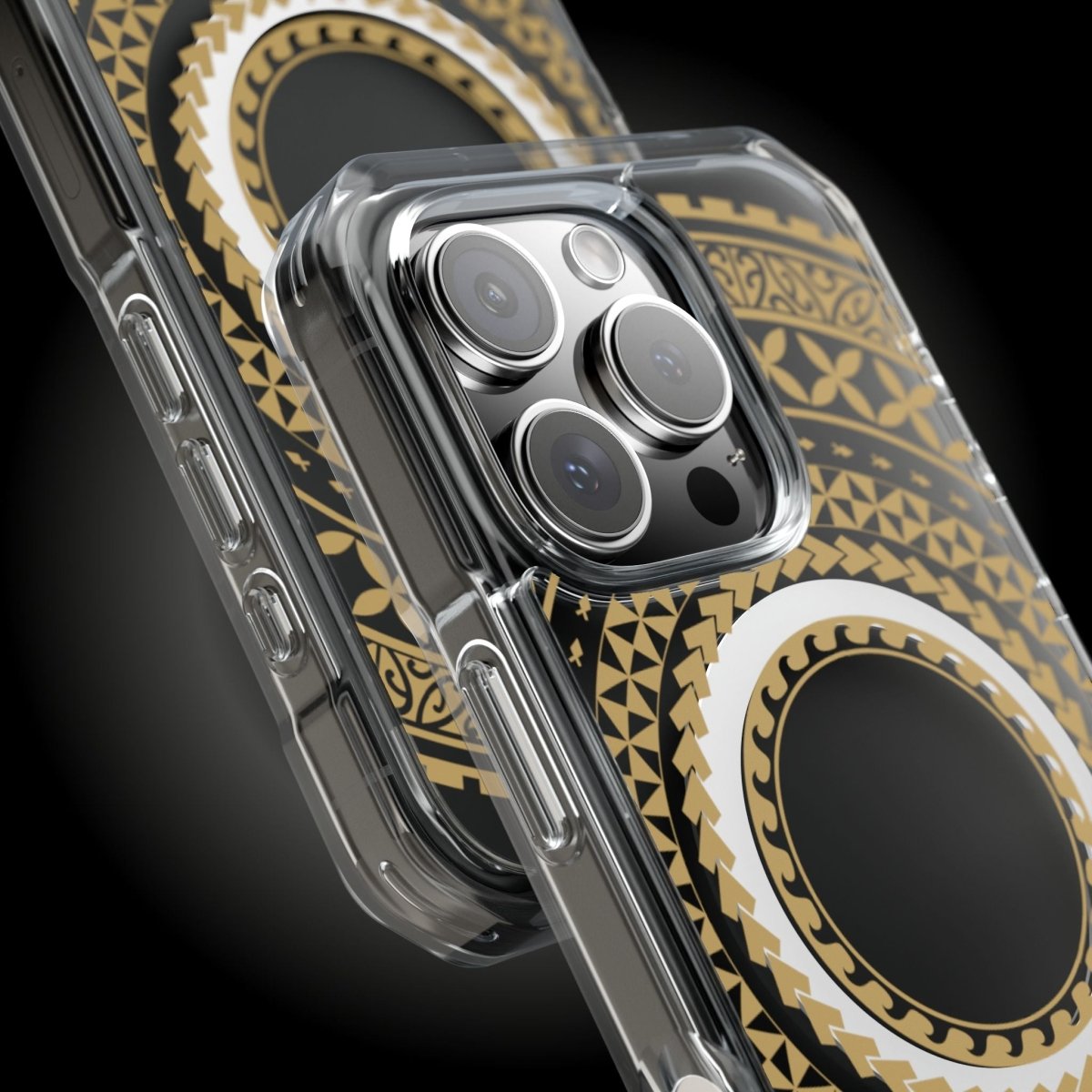 PasifikaOne MagSafe iPhone ClearCase - United Gold - AU/NZ/USA - The Koko Samoa