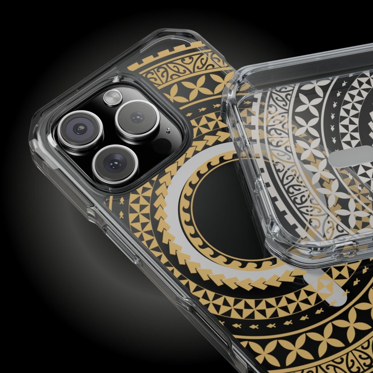 PasifikaOne MagSafe iPhone ClearCase - United Gold - AU/NZ/USA - The Koko Samoa