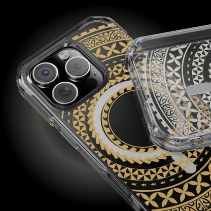 PasifikaOne MagSafe iPhone ClearCase - United Gold - AU/NZ/USA - The Koko Samoa