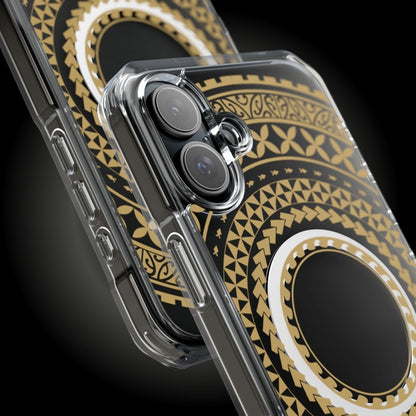 PasifikaOne MagSafe iPhone ClearCase - United Gold - AU/NZ/USA - The Koko Samoa