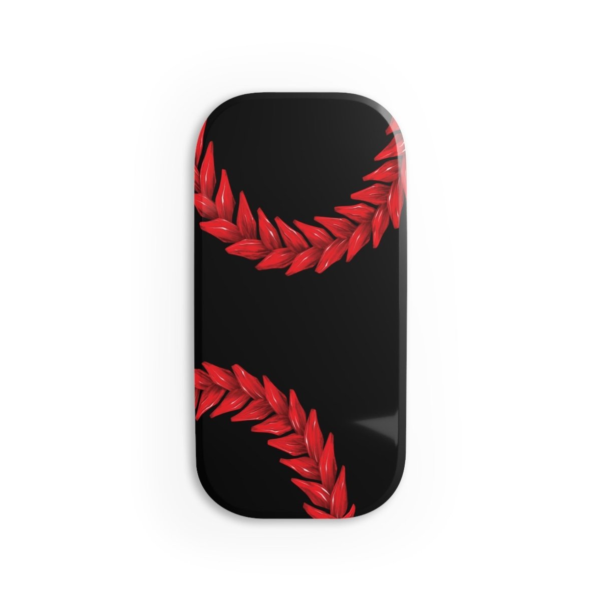 Glossy white Ula Fala phone grip stand accessory, designed for AU, NZ, and USA phones.