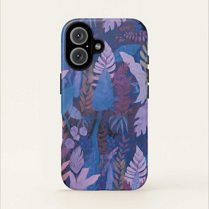 iPhone Tough Phone Case - Lavender Palms - AU/NZ/USA - The Koko Samoa
