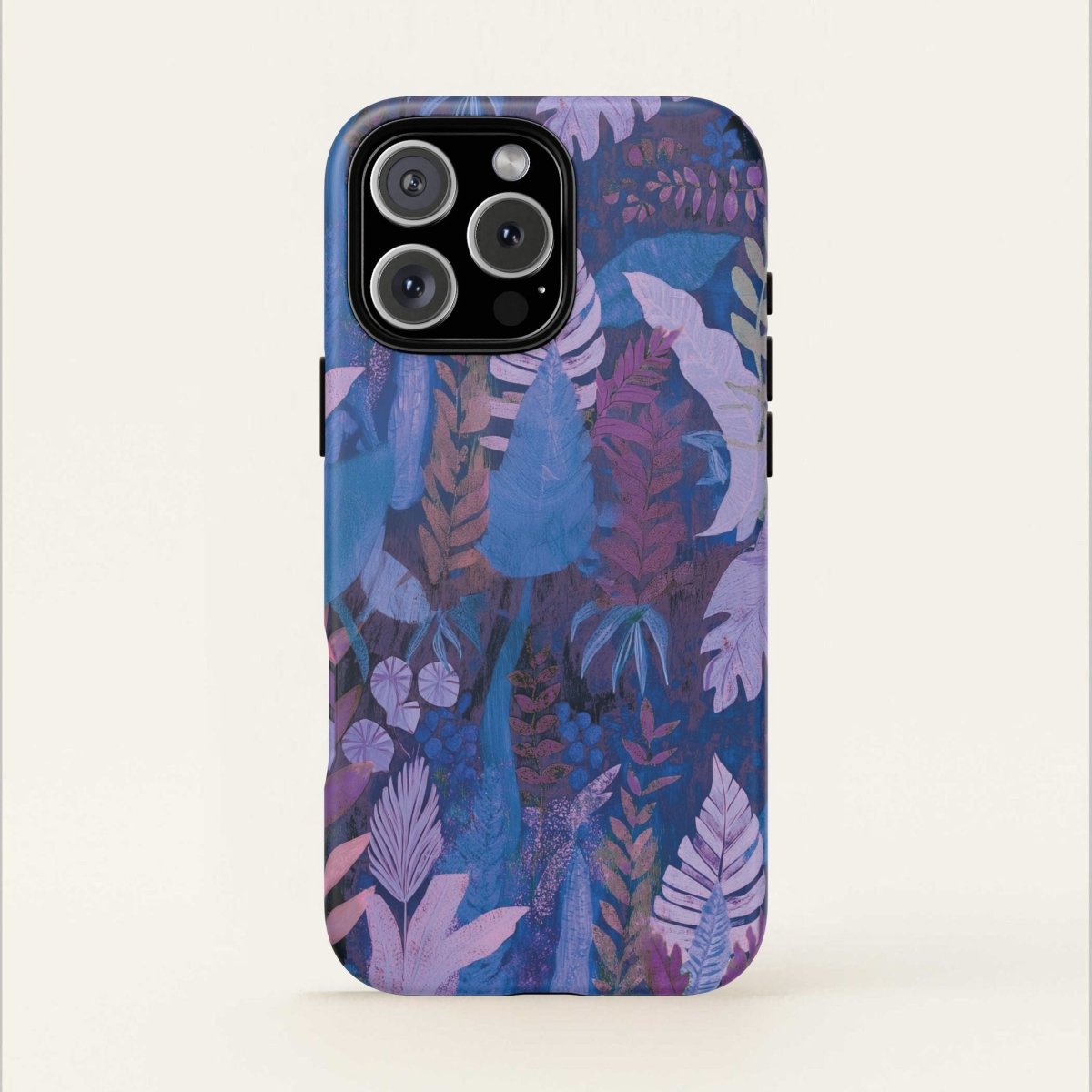 iPhone Tough Phone Case - Lavender Palms - AU/NZ/USA - The Koko Samoa