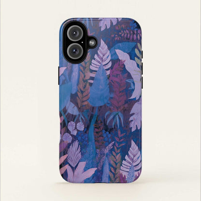 iPhone Tough Phone Case - Lavender Palms - AU/NZ/USA - The Koko Samoa