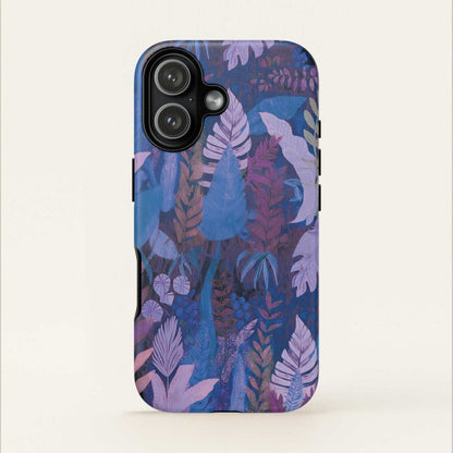 iPhone Tough Phone Case - Lavender Palms - AU/NZ/USA - The Koko Samoa