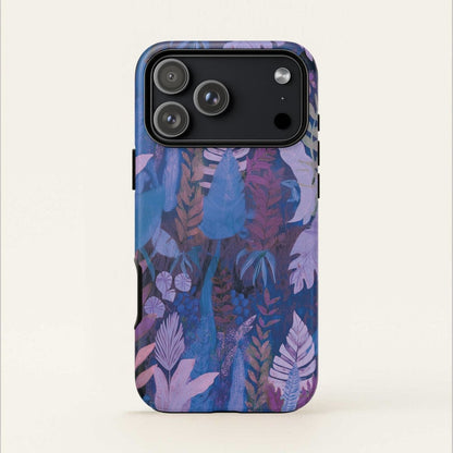 iPhone Tough Phone Case - Lavender Palms - AU/NZ/USA - The Koko Samoa