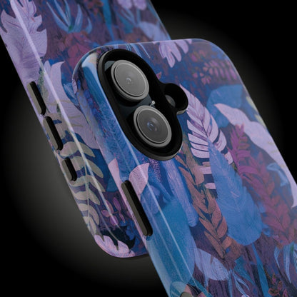 iPhone Tough Phone Case - Lavender Palms - AU/NZ/USA - The Koko Samoa