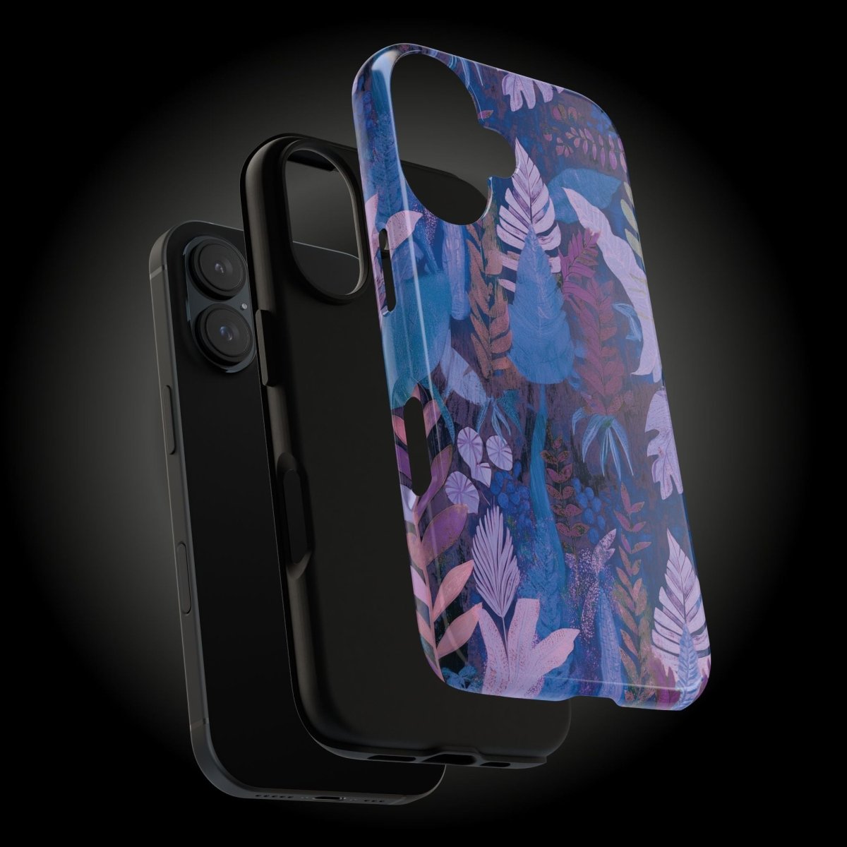 iPhone Tough Phone Case - Lavender Palms - AU/NZ/USA - The Koko Samoa