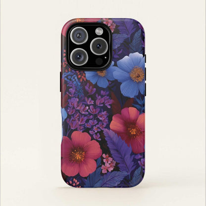 iPhone Tough Phone Case - Lavender Tropics - AU/NZ/USA - The Koko Samoa