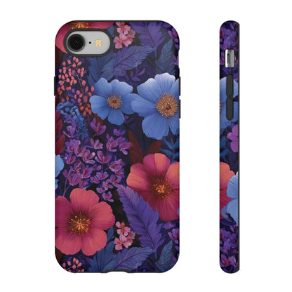 iPhone Tough Phone Case - Lavender Tropics - AU/NZ/USA - The Koko Samoa
