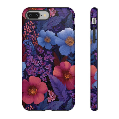 iPhone Tough Phone Case - Lavender Tropics - AU/NZ/USA - The Koko Samoa