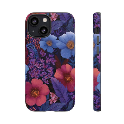 iPhone Tough Phone Case - Lavender Tropics - AU/NZ/USA - The Koko Samoa