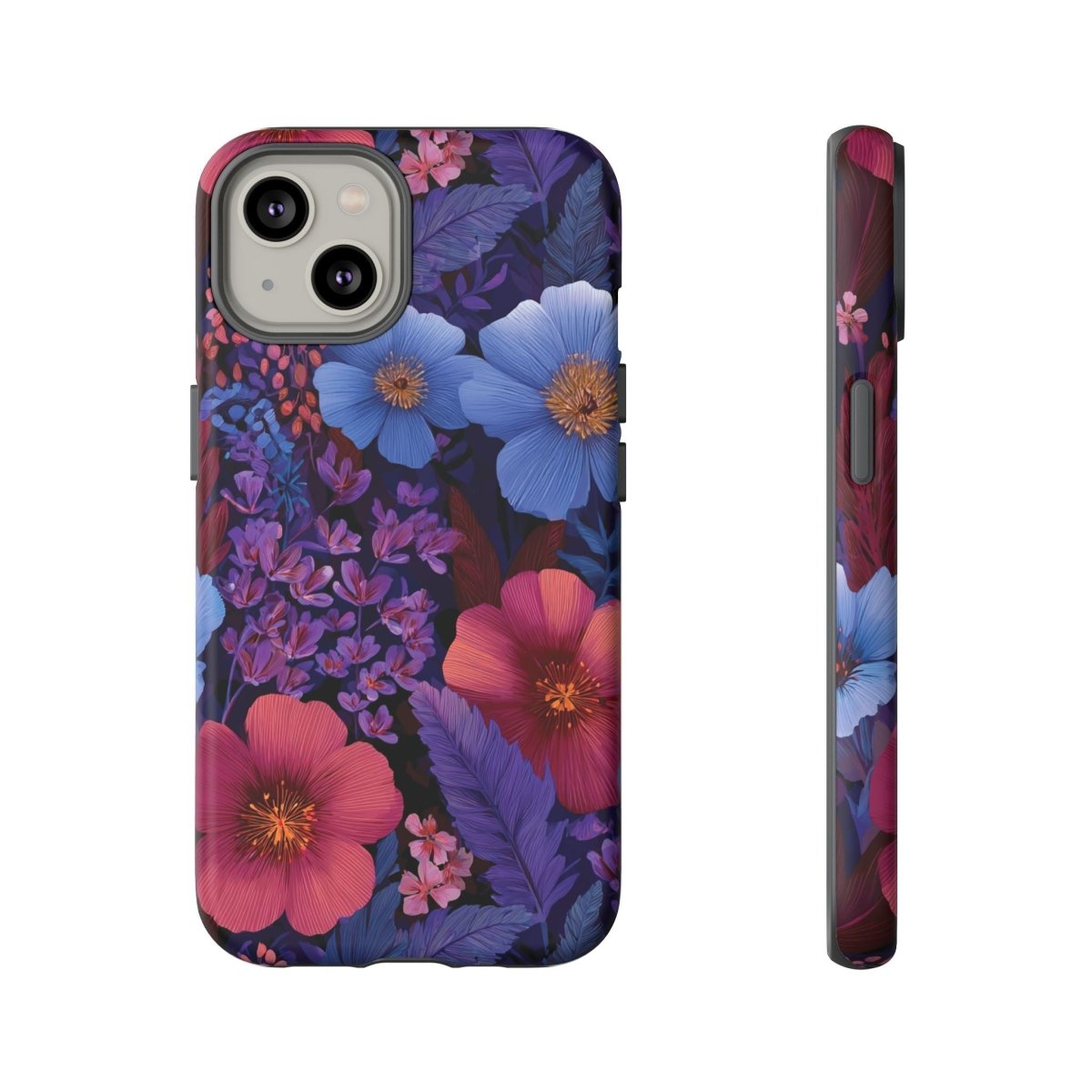 iPhone Tough Phone Case - Lavender Tropics - AU/NZ/USA - The Koko Samoa