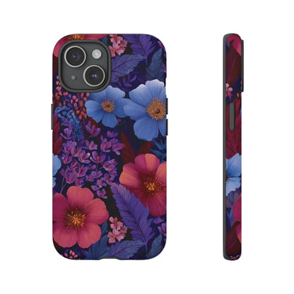 iPhone Tough Phone Case - Lavender Tropics - AU/NZ/USA - The Koko Samoa