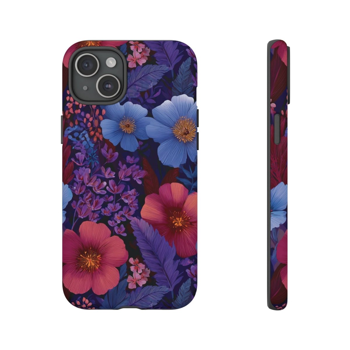 iPhone Tough Phone Case - Lavender Tropics - AU/NZ/USA - The Koko Samoa