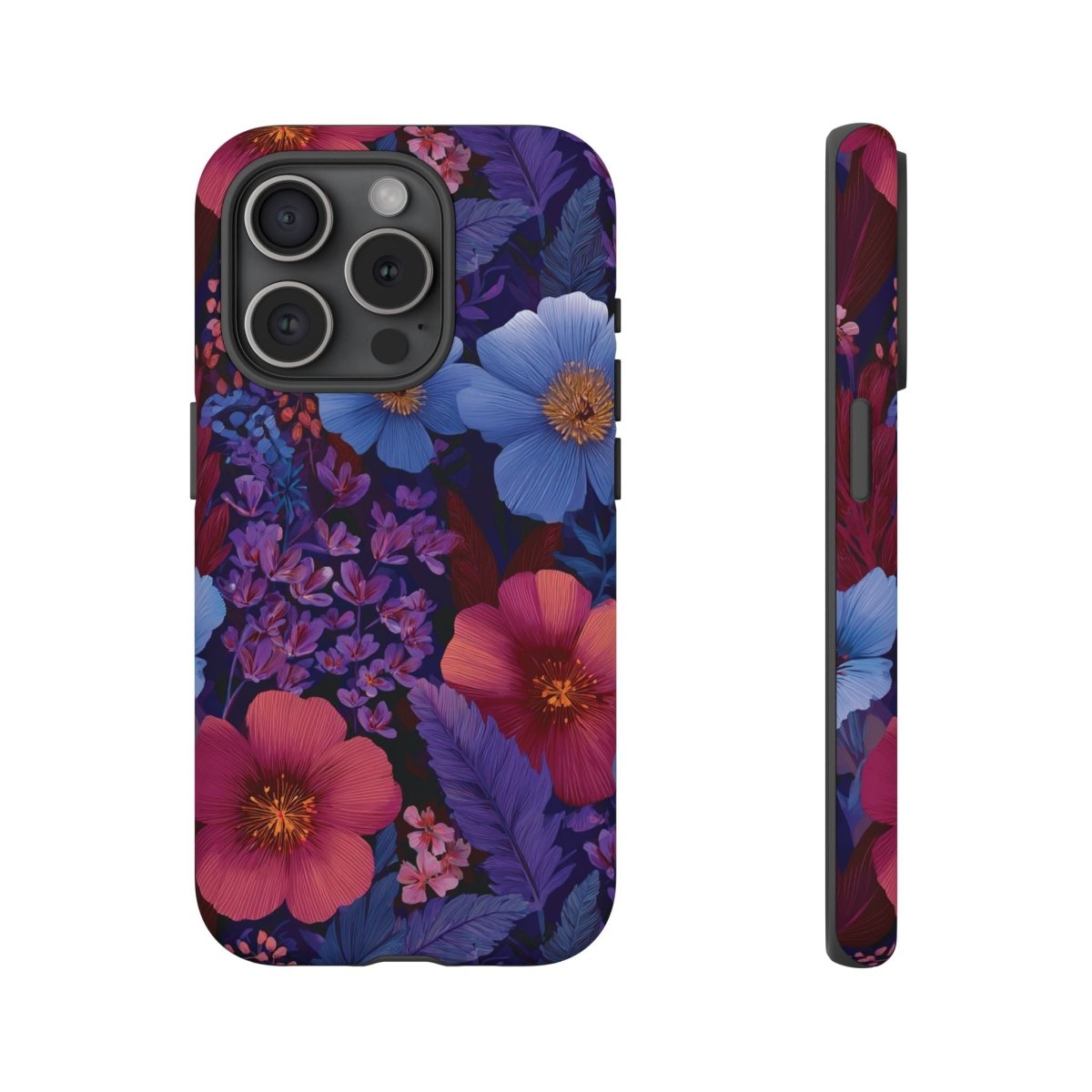 iPhone Tough Phone Case - Lavender Tropics - AU/NZ/USA - The Koko Samoa