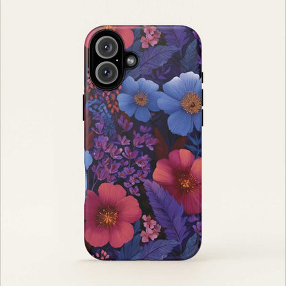 iPhone Tough Phone Case - Lavender Tropics - AU/NZ/USA - The Koko Samoa