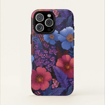 iPhone Tough Phone Case - Lavender Tropics - AU/NZ/USA - The Koko Samoa