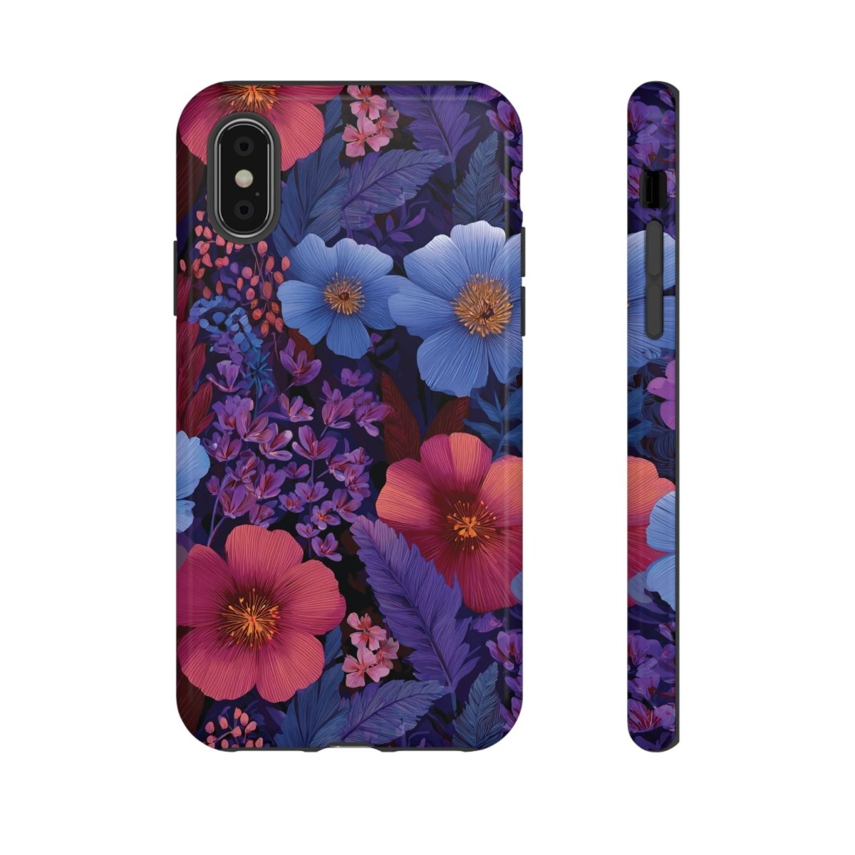 iPhone Tough Phone Case - Lavender Tropics - AU/NZ/USA - The Koko Samoa