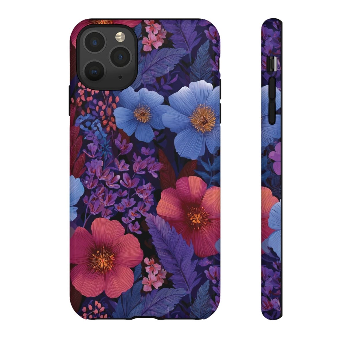 iPhone Tough Phone Case - Lavender Tropics - AU/NZ/USA - The Koko Samoa