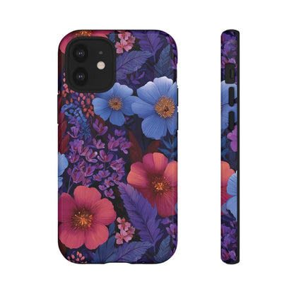 iPhone Tough Phone Case - Lavender Tropics - AU/NZ/USA - The Koko Samoa