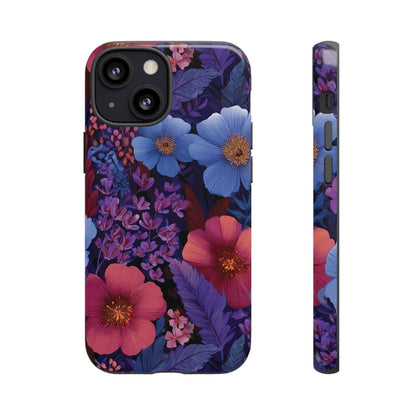 iPhone Tough Phone Case - Lavender Tropics - AU/NZ/USA - The Koko Samoa