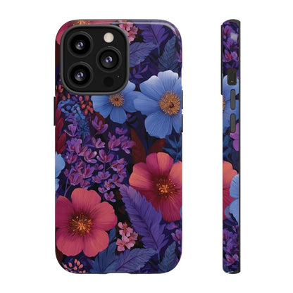 iPhone Tough Phone Case - Lavender Tropics - AU/NZ/USA - The Koko Samoa