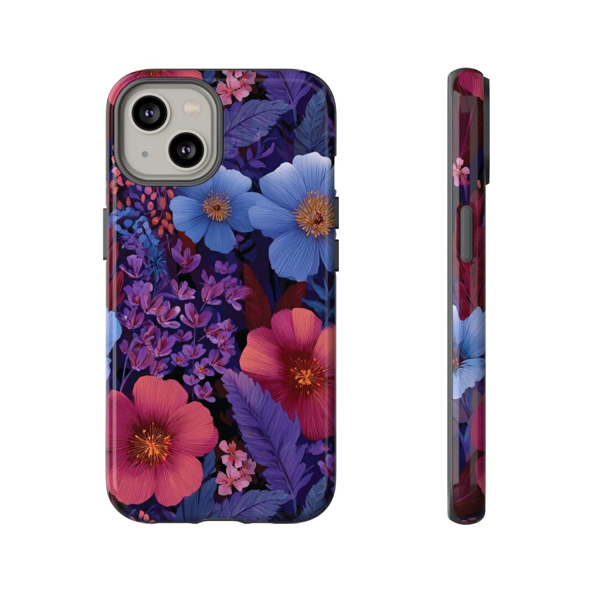 iPhone Tough Phone Case - Lavender Tropics - AU/NZ/USA - The Koko Samoa