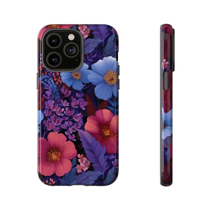 iPhone Tough Phone Case - Lavender Tropics - AU/NZ/USA - The Koko Samoa