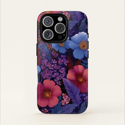 iPhone Tough Phone Case - Lavender Tropics - AU/NZ/USA - The Koko Samoa