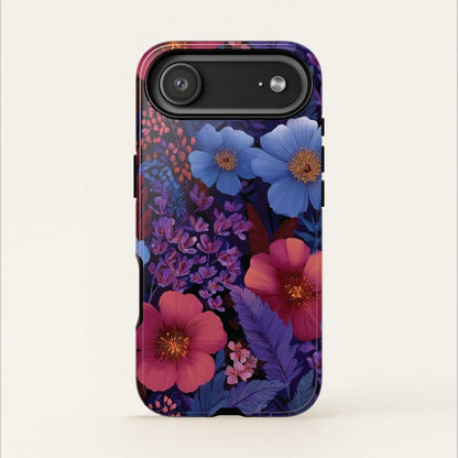 iPhone Tough Phone Case - Lavender Tropics - AU/NZ/USA - The Koko Samoa