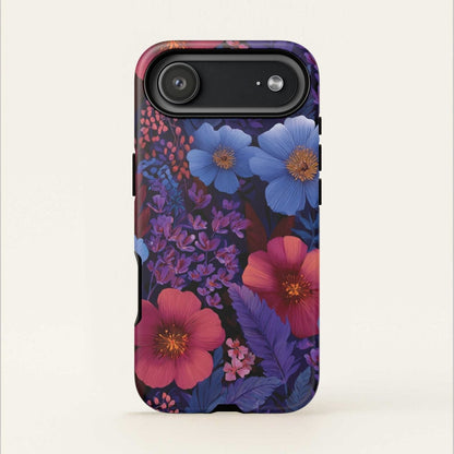 iPhone Tough Phone Case - Lavender Tropics - AU/NZ/USA - The Koko Samoa