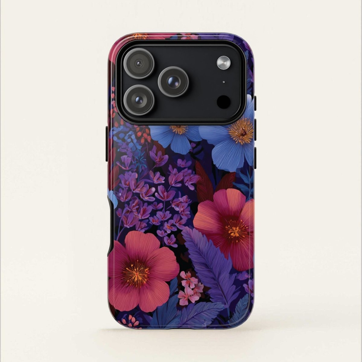 iPhone Tough Phone Case - Lavender Tropics - AU/NZ/USA - The Koko Samoa