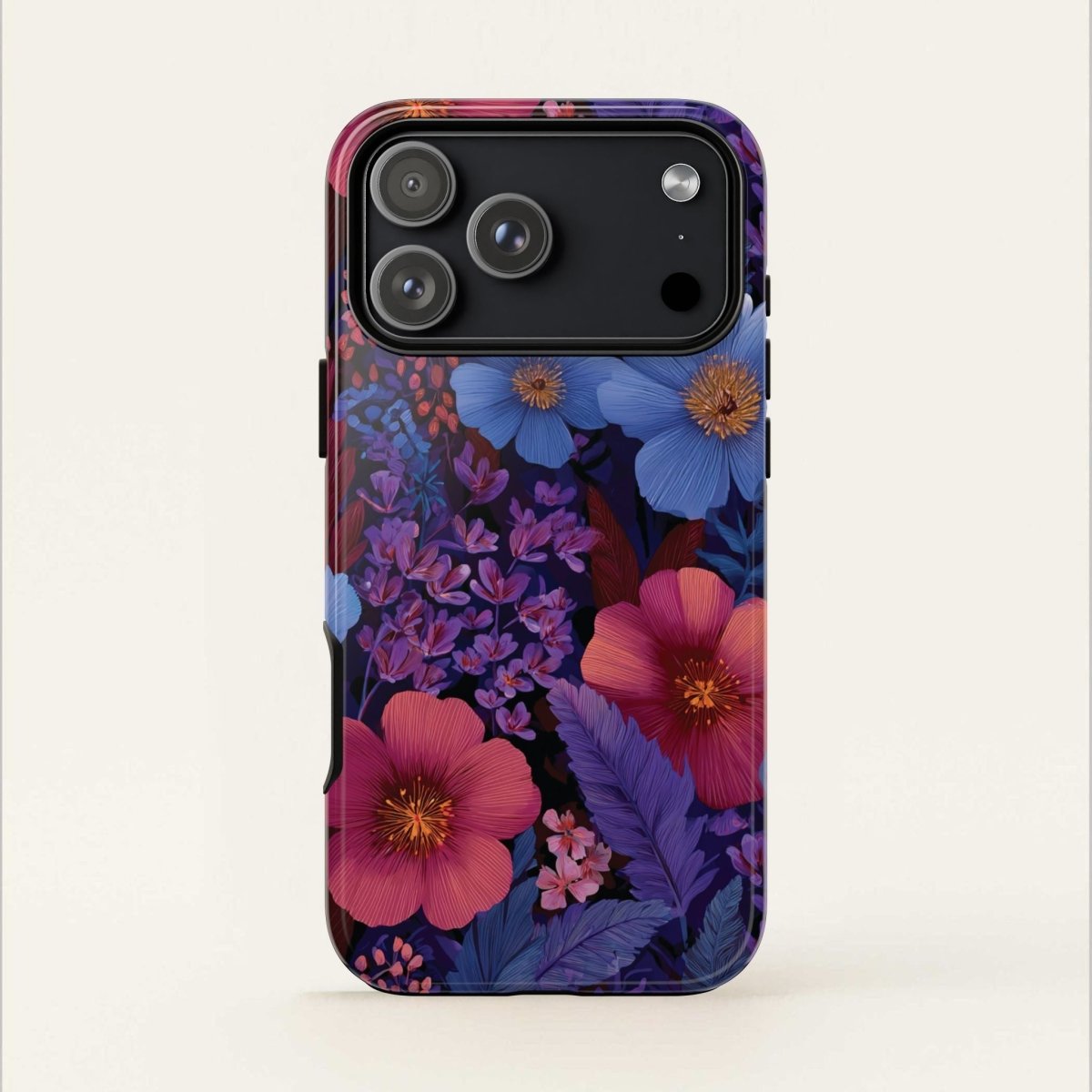 iPhone Tough Phone Case - Lavender Tropics - AU/NZ/USA - The Koko Samoa